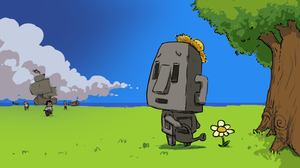 play Moai Guerilla Gardening