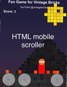 play Vintage Bricks - Alien Lava Scroller