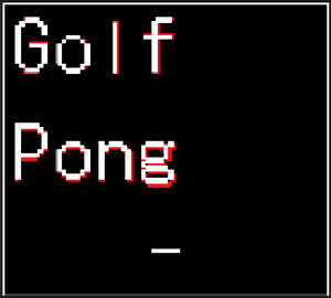 play Golf Pong