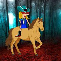 play Find Cowgirl Horse
