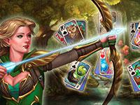play Tri Peaks Emerland Solitaire