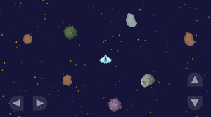 play Asteroids 2D