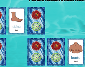 play Mukapanthi - Kaurna Anatomy Memory Game