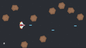 play Space Asteroid V.0.1