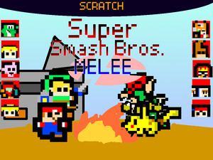 play Super Smash Brothers Melee But Scratch