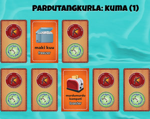 play Mukapanthi - Kaurna Kitchen Memory Game