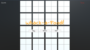play Whack A Food