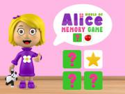 play World Of Alice Memory Game