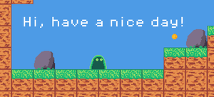 play A Quick Game With A Slime
