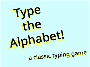 play Type The Alphabet!