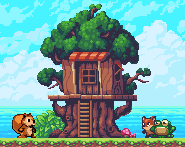 play Sunnyland - Frog Fiasco