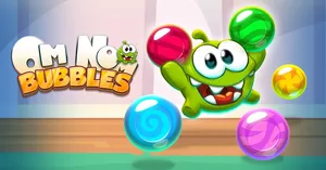 play Om Nom Bubbles