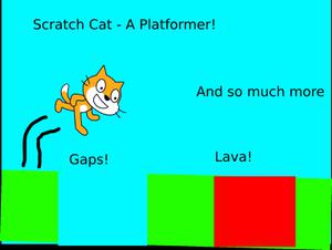play Scratch Cat - A Platformer