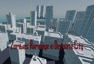 play Zombies Rampage In Desolate City