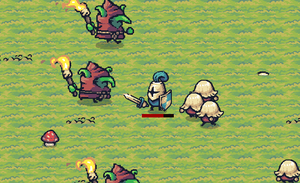 play Knight Survivors