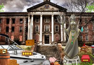 play Abandoned University Escape(Yolkgames)