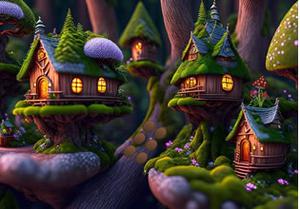 play Fantasy Mushroom Land Escape (Big Escape Games)