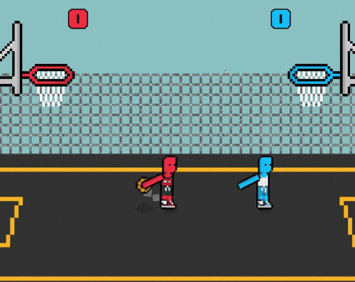play Court Clash Basketball