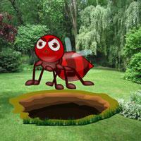 play Assist Fallen Down Ant