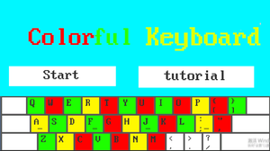 play Colorful Keyboard