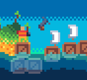 play Tiny Raft Fighters Vs Pirates And Sometimes Other Players