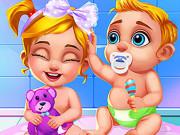 play Newborn Sweet Baby Twins