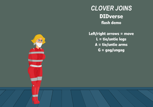 play Clover Bound & Gagged