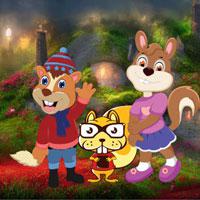 play Aid The Squirrel Family