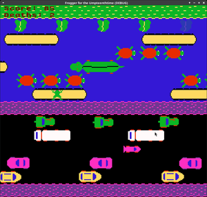 play Frogger For The Umpteenth Time