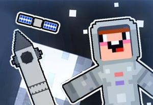 play Noob Rocket To The Moon
