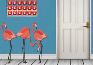 play Track Down The Running Flamingo