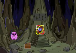 play Cave Blue Diamond Escape