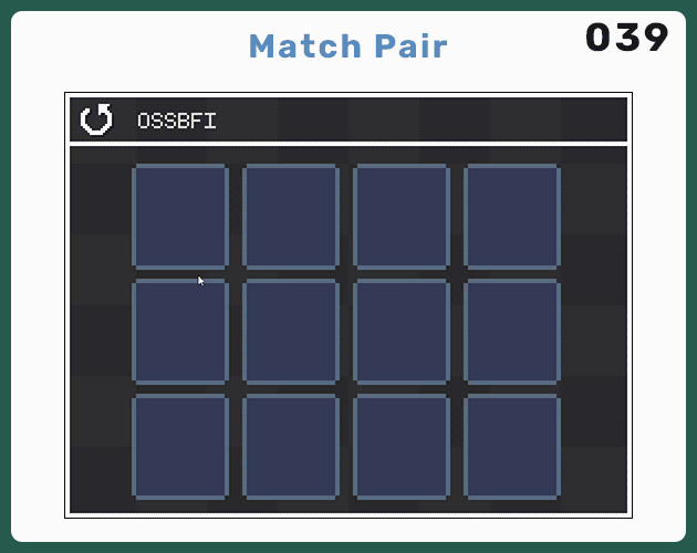 play [039] Match Pair