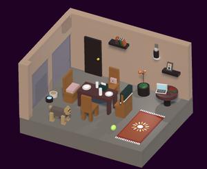 play 3D Scene