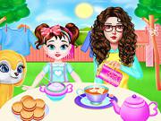 play Mom And Taylor Washing Clothes