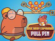 play Save Baby Capybaras - Pull Pin