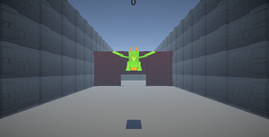play Dodge The Walls As Dragon