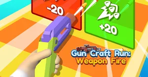 play Gun Craft Run Weapon Fire