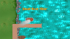 play Literally You'Re In A Small Boat Vibin'