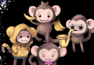 play A Totally Normal Game About Cute Monkeys