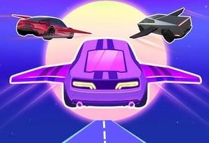 play Turbo Fast Furious Flying Car Race
