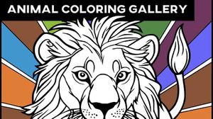 play Animal Coloring Gallery. Volume 01