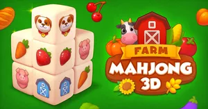 play Farm Mahjong 3D