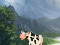 play Cow Reach The Shed