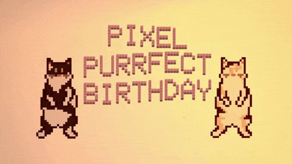 play Pixel Purrfect Birthday