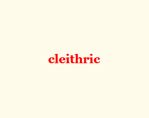 play Cleithric