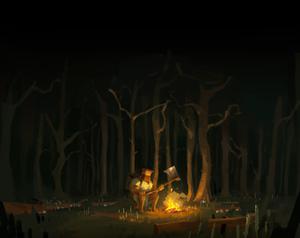 play Camping In The Dark
