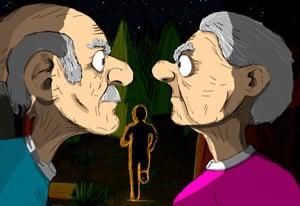 play Granny And Grandpa Night Hunters