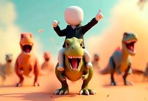 play Stickman Dinosaur Arena