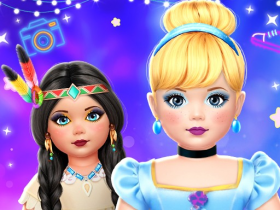American Doll In Princess Style - Free Game At Playpink.Com